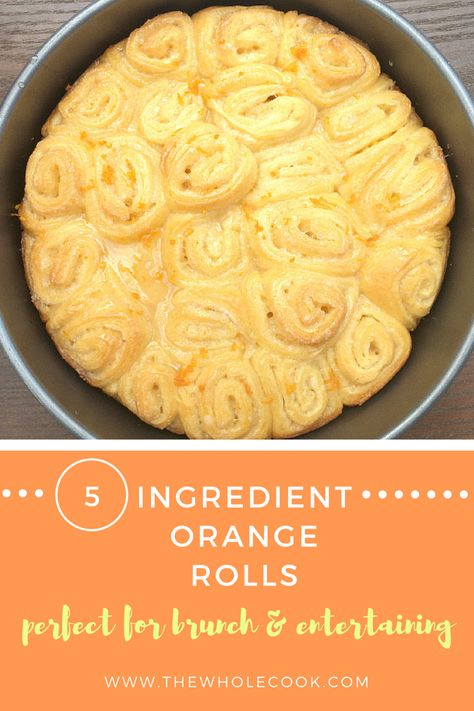 Orange Crescent Rolls Breakfast, Easy Orange Rolls, Orange Crescent Rolls, Orange Recipes Dessert, Orange Roll, Bread Dishes, Orange Rolls, Amazing Breakfast, Baking Book