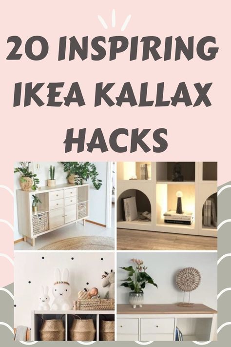 Revamp your living space and turn it into a mess-free haven with these amazing 20 Ikea Kallax hacks that will help you declutter your home in a stylish way. These hacks range from trendy shelving units to smart storage solutions that are sure to motivate you to unlock the full potential of your Ikea Kallax furniture and make your home look more functional and aesthetically pleasing. Kallax Lounge Ideas, Kallax Hack Entryway, Kallax Hacks Living Room, Ikea Kallax Entryway Ideas, Kallax Ideas Bedrooms, Ikea Kallax Ideas Bedroom, Kallax Entryway Bench, Kallax Ideas Living Room, Kallax Dressing Table