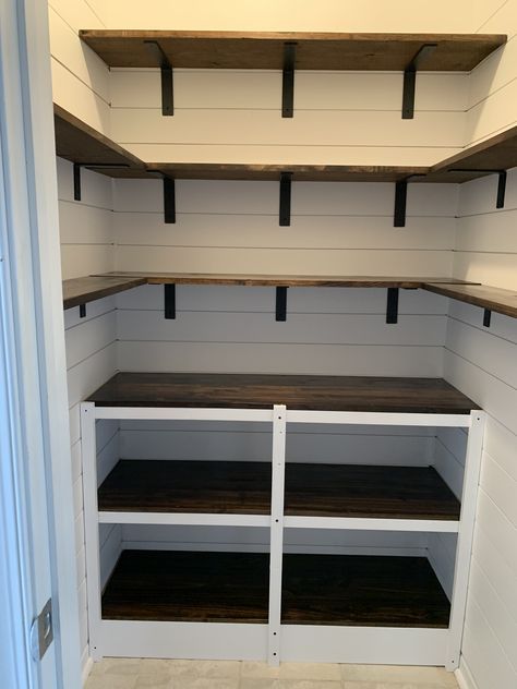 Functional Closet, Pantry Renovation, Pantry Closet Design, Pantry Room, Pantry Remodel, Pantry Makeover, Pantry Shelving, Desain Pantry, Diy Pantry