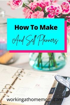 Learn how to make digital planners to sell.Some moms more than $12,000 a month as their full time jobs and they’re not putting in full time hours. #creatingplanners #creatingprintables #howtomakemoney How To Create A Planner To Sell, Create A Planner, Planner For Work, Planners Ideas, Diy Planners, Online Planner, Working At Home, Printable Ideas, Hourly Planner