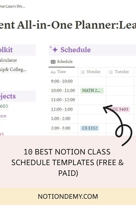 Staying on top of deadlines and keeping track of your course progress can be daunting at first. However, thanks to these class/course schedule Notion Class Schedule Template Notion, Class Schedule Notion, Notion Template Schedule, Notion Schedule Template Free, Notion Schedule, Class Schedule College, Class Schedule Template, Class Planner, Class Timetable