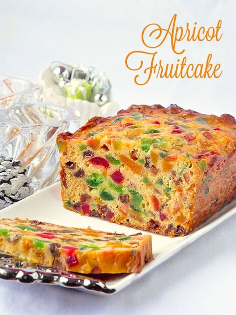 Apricot Fruitcake. This light apricot fruitcake recipe takes our very popular Apricot Raisin Cake and turns it into a moist and delicious Christmas fruitcake. #christmas #fruitcake #newfoundland #holidayentertaining #christmasbaking, #holidaybaking #oldfashionedchristmas #oldfashionedrecipes Christmas Receipts, Fruit Breads, Canadian Recipes, Newfoundland Recipes, Raisin Cake, Christmas Pastries, Dum Dums, Apricot Fruit, Rock Recipes