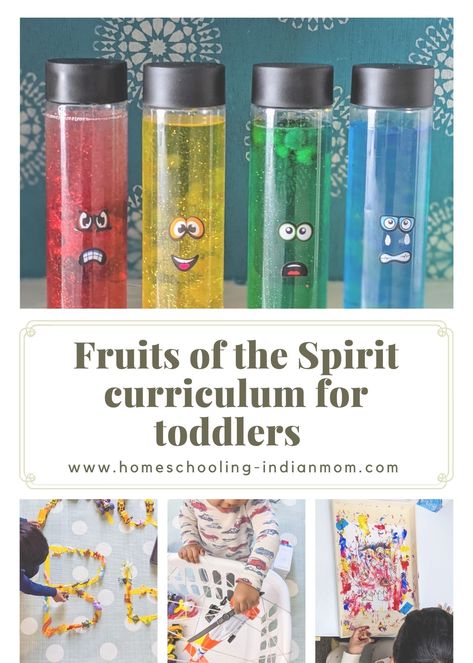 Curriculum For Toddlers, Toddler Sunday School, Activity Based Learning, Toddler Bible, Cousin Camp, Spirit Game, Preschool Bible Lessons, Toddler Lessons, Fruits Of The Spirit