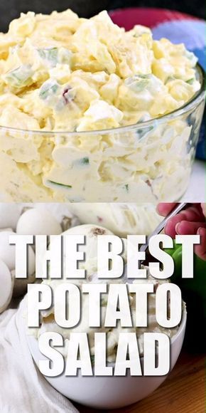 The Best Potato Salad, Best Potato Salad, Best Potato Salad Recipe, Homemade Potato Salads, Easy Macaroni Salad, Southern Potato Salad, Potato Salad Recipe Easy, Potato Salad With Egg, Best Macaroni Salad