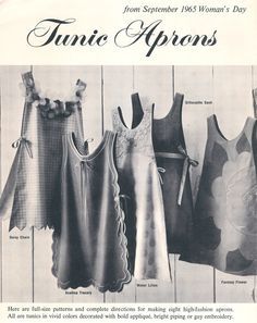 idea for girl's pinafore (pattern pictured is for women's apron)   WDTA1965-1 Pinafores For Women, Aprons Aesthetic, Girls Pinafore Pattern, Pinafore Pattern, Apron Pinafore, Fashion Apron, Girls Pinafore, Apron Pattern, Sewing Aprons