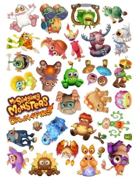 Magical Monster, Monster Board, Party Planning Business, My Singing Monsters, Monster Stickers, Singing Monsters, Zombie 2, Monstera Plant, Plants Vs Zombies