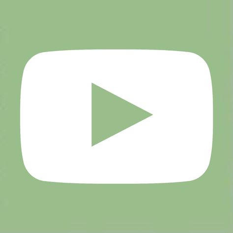 Youtube App Icon, Youtube Icon, App Ios, Green Theme, Ios Apps, St Patrick’s Day, App Icon, St Patricks, Sage Green