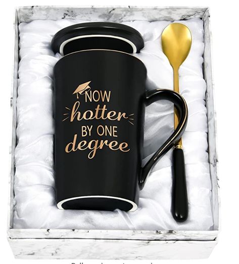 Graduation Gifts, Now Hotter By One Degree Coffee Mug, Graduation Gifts for Her Him Girls Friends, Christmas Gifts for Masters Degree Hotter By One Degree, Friends Christmas Gifts, Degree Graduation, Daycare Teacher Gifts, Preschool Teacher Gifts, Teacher Birthday Gifts, Daycare Teacher, Great Graduation Gifts, Friends Christmas