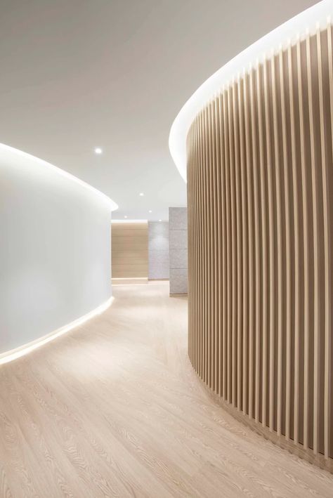 Healthcare Interior Design, Spa Interior Design, Corridor Design, Hospital Interior, Clinic Interior Design, Spa Interior, Dental Office Design, Hospital Interior Design, Curved Walls