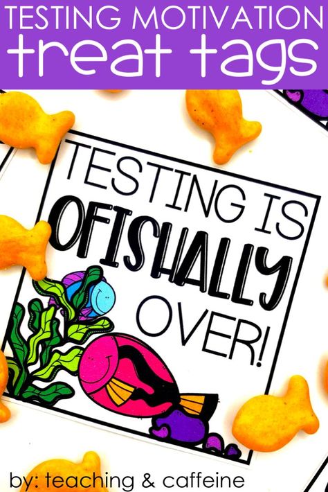 Testing Treats For Students, Test Motivation, State Testing Encouragement, Testing Treats, Notes Of Encouragement, Testing Encouragement, Testing Motivation, Motivational Notes, Test Taking Strategies