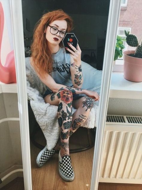 Ink Tattoo Girl, Self Work, Best Hair Color Ideas, Best Hair Color, Beautiful Freckles, My Bday, Cute Small Tattoos, Hair Tattoos, Hot Tattoos