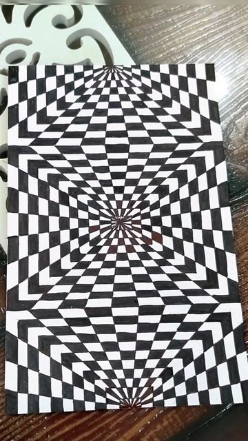 Sadhvi Singh on Instagram: "Illusion drawing #optical #illusion #drawing #easy #line #easy #3d" Optical Illusions Drawings Easy, Optical Illusions Drawings, 3d Drawing Techniques, Illusions Art, Drawing Anatomy, Optical Illusion Drawing, 3d Optical Illusions, Illusion Drawings, Art Optical