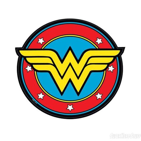 Wonder Woman Merchandise Super Woman Logo, Wonder Woman Symbol, Wonder Woman Fan Art, Superhero Symbols, Super Hero High, Woman Superhero, Superhero Stickers, Woman Logo, Female Symbol