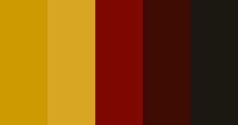 Red And Gold Color Palette, Black Color Scheme, Gold Website, Gamer Wedding, Gold Color Palettes, Gold Palette, Red Colour Palette, Colors Palette, Gold And Red