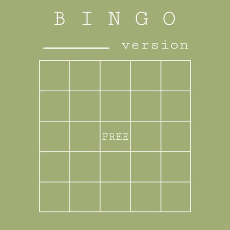 bingo card 2024 Bingo Template, 2024 Bingo Vision Board, Blank Bingo Template Cute, Aesthetic Bingo Template Blank, 2024 Vision Board Bingo Card, Bingo Vision Board, Blank Bingo Board, Custom Bingo Cards, Free Printable Bingo Cards