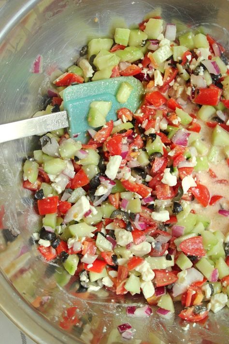 Greek Salsa | And They Cooked Happily Ever After Greek Salsa Recipe, Greek Salsa, Red Onion Relish, Onion Relish, Pita Chips, Fresh Salsa, Grape Tomatoes, I Get It, The Chain