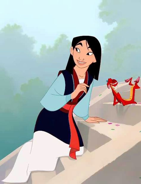 Mulan Mulan, Black Hair, A Woman, Disney, Hair, Black