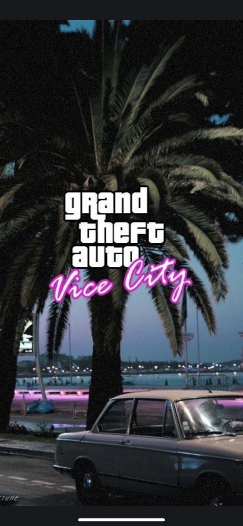 Grand Theft Auto Artwork, Grand Theft Auto Games, Gta Vice City, Grand Theft Auto Series, City Artwork, Vice City, Lifestyle Art, City Wallpaper, Gta 5