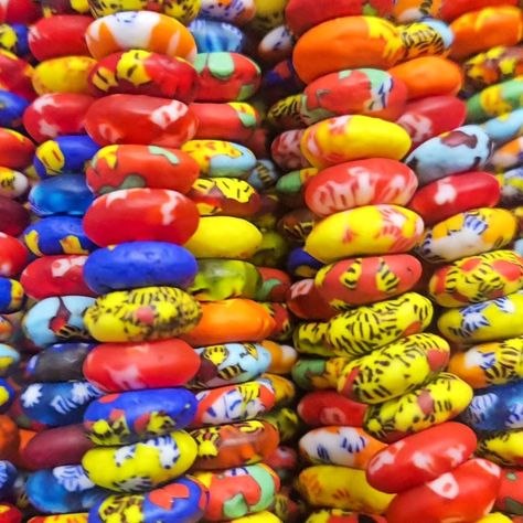 Ignite your creativity with our vibrant African recycled glass beads from Ghana! Perfect for crafting one-of-a-kind jewelry and other craft projects, these eco-friendly beads will make your designs stand out. Grab yours now and start creating something extraordinary! #AfricanBeads #HandcraftedJewelry #BeadLovers #CulturalTreasures #ShopSmallBusiness #UniqueFinds #JewelryMaking #aadampoafricanbeads #colorfulbeads #beautifulbeads #handmadejewelry Recycled Glass Bead, Conscious Consumer, African Beads, Shop Small Business, Local Artisans, Recycled Glass, Ghana, Handcrafted Jewelry, Craft Projects