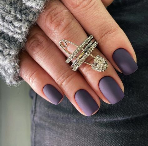 Matte Pedicure, Nail Colours, Nail Ring, In Case Of Emergency, Matte Nails, How To Do Nails, Manicure And Pedicure, Beautiful Nails, One Color