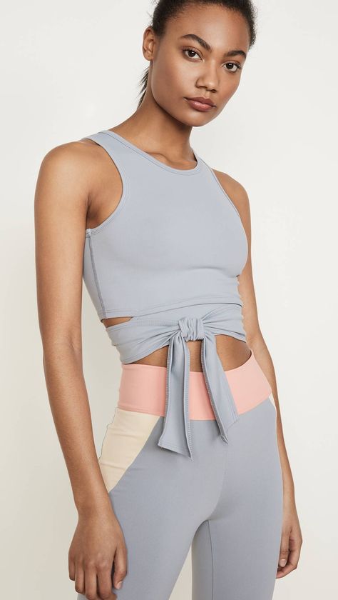 30 Pretty Athleisure Items on Amazon, Shopbop, and Nordstrom | Who What Wear Ballet Top, Musa Fitness, Yoga Outfits, Workout Attire, Activewear Fashion, Yoga Fashion, Workout Outfit, Sporty Outfits, Best Yoga