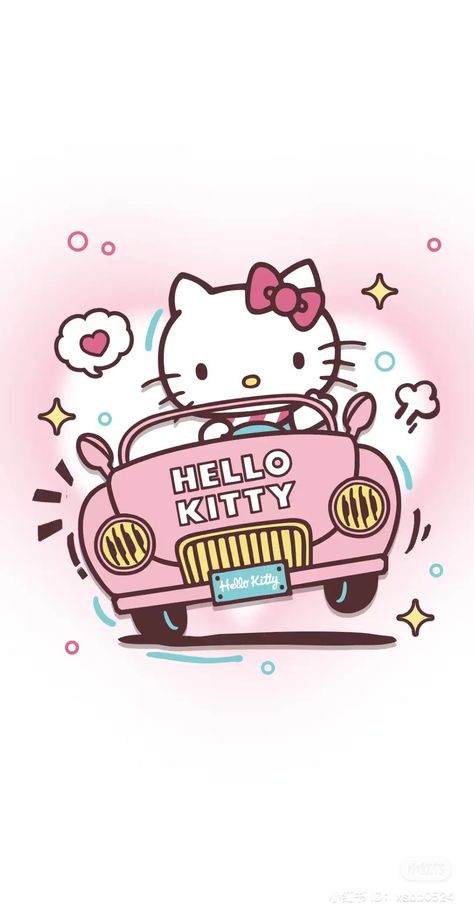 Hello Kitty Imagenes, Pink Wallpaper Hello Kitty, Walpaper Hello Kitty, My Melody Wallpaper, Charmmy Kitty, Hello Kitty Crafts, Hello Kitty Images, Hello Kitty Aesthetic, Hello Kit