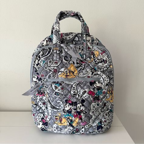 Vera Bradley Disney Mini Totepack Mickey Mouse Piccadilly Paisley. Brand New With Tags. This Is The Exact Bag You’re Getting. I Specifically Picked Out The Placement Of The Print. When I Got This Bag. Disney Mini Totepack In Cotton You Can Take A Little Disney Fun With You Everywhere You Go. And Every Day Is A Little Happier And A Little Brighter With Friends At Your Side. Carry This Bag As A Backpack Or Use The Top Handles And Carry It As A Tote. The Choice Is Yours! Exterior Features Two Zip P Vera Bradley Disney, Paisley Color, Disney Fun, I Got This, Vera Bradley, Zip Pockets, Paisley, Handles, Take That