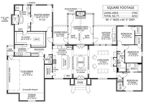 https://images.familyhomeplans.com/plans/41404/41404-1l.gif French Country Home Plans, Cobblestone House, Country House Plans Farmhouse, Family Home Plans, Ranch Ideas, French Country House Plans, House Layout, European House, Country House Plan