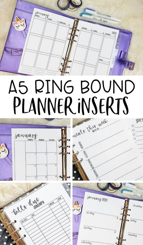 A5 Planner Printables Free, Personal Wide Ring Planner, Disc Binding, A5 Planner Size, Planner 3 Ring Binder, Dot Planner, A5 6 Ring Planner, Erin Condren A5 Ring Agenda, Filofax Printables