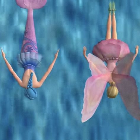 Early 2000s Barbie Movies, Fairy Topia Barbie, Elina Mermaidia, Barbie Mermaidia Aesthetic, Fairytopia Aesthetic, Barbie Movies List, Barbie Mermaidia, Barbie Fairytopia Mermaidia, Fairytopia Mermaidia