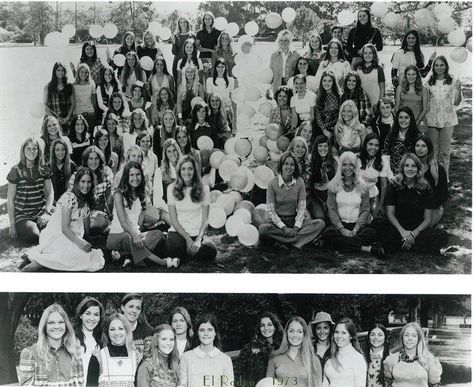 ‪USC Kappa Kappa Gamma in 1973! Vintage Sorority, Sorority Pictures, Kappa Kappa Gamma, Sorority, Polaroid Film, Film, Art