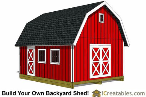 Small Barn Plans, Gambrel Shed, 10x10 Shed Plans, Barn Style Shed, Gambrel Barn, Shed Blueprints, Shed Plans 12x16, Wood Shed Plans, Free Shed Plans