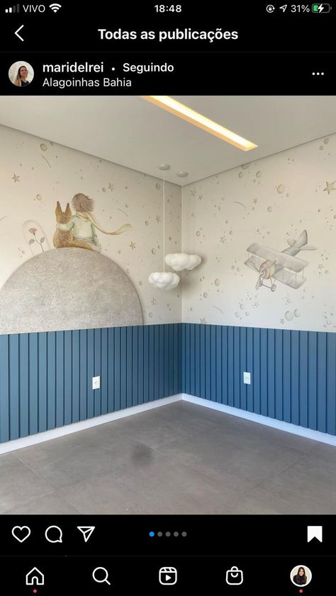 Prince Nursery Theme, The Little Prince Nursery, Little Prince Nursery, Prince Nursery, Boys Room Mural, Boy Room Paint, Tema Disney, Baby Room Neutral, Baby Boy Room Decor