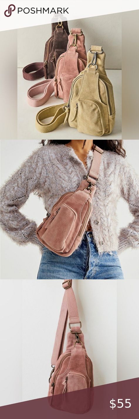 Free People Hudson Sling Bag Hudson Sling Bag, Free Bag, Sling Bag, Free People, Coral, Handbags, Closet