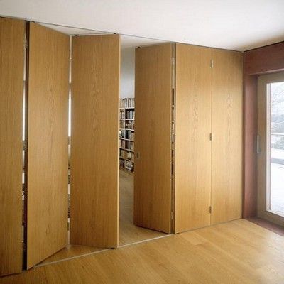 Movable Walls, Sliding Folding Doors, Apartment Wall Decor, Sliding Wall, Folding Walls, Door Fittings, Room Partition Designs, Pivot Doors, Divider Wall