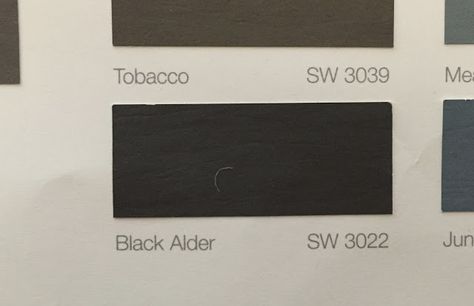 design indulgence: MADISON PROJECT / Sherwin Williams Black Alder stain Black Alder Sherwin Williams, Black Alder Stain Sherwin Williams, Sherwin Williams Deck Stain, Sherwin Williams Black, Sherwin Williams Stain, Lake Property, Solid Stain, William Black, Brady Bunch