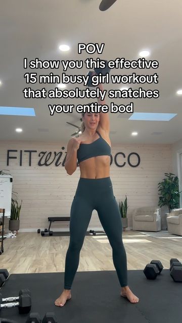 Courtney Fisher Fitness, Busy Girl Workout, Db Squat, Get Uncomfortable, Kettlebell Workouts, Quick Workouts, Body Strength, Workout Playlist, Eat Better