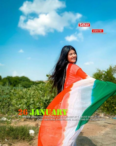 Independence Day Outfit Women Indian, Independence Day Photoshoot Ideas, Independence Day Photoshoot, Independence Day Dp, Independence Day Outfit, Independence Day Photos, Alphabet Tattoo, Photo Graphy, Indian Independence