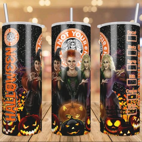 Hocus Pocus Jack Skellington Horror Movie Tumbler Cups All Tumblers Come With Straws, Lid And Tumbler. Blue Juice, Christmas Glasses, Water Into Wine, Juice Glasses, Martini Glasses, Wine Collection, Wine Goblets, Coca Cola Vintage, Stemless Wine Glasses