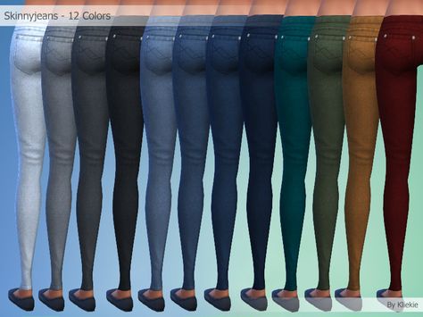 Skinnyjeans in 12 colors. This jeans will fit in all your boots! I believe the right word should be.. Jeggings..? Treggings..? Found in TSR Category 'Sims 4 Accessories Sets' Christmas Tights, Sims 4 Cc Shoes, Sims 4 Cc Skin, Female Clothing, Cc Sims, Jean Accessories, Sims 4 Cc, Sims 4 Custom Content, Maxis Match