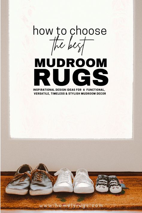 Mudroom Entryway Design Ideas Mudroom Carpet Ideas, Back Door Rug Ideas, Best Entryway Rugs, Mudroom Rug Ideas, Mudroom Rugs, Entryway Rug Ideas, Inviting Home Decor, Rug Design Ideas, Entryway Design Ideas