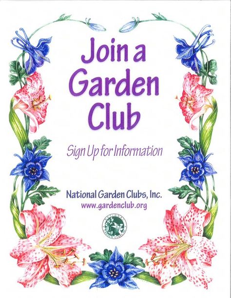 Gardening Club, Pet Sematary, Club Poster, Better Homes And Garden, Garden Club, A Garden, Iowa, Garden Design