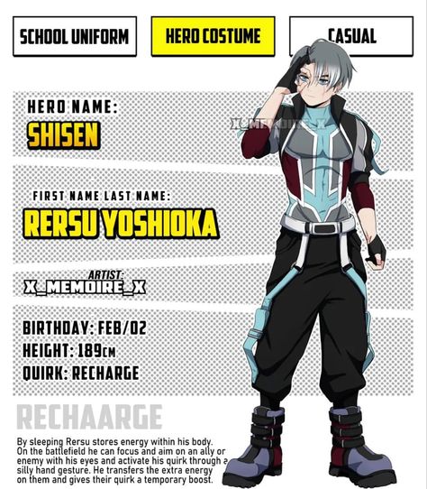 Fan Made Quirks My Hero Academia, Quirk Ideas Bnha, Mha Oc Male, Bnha Oc Hero Costume Ideas, Mha Quirk Ideas, Mha Quirks, Mha Hero Costumes Ideas, Hero Oc, My Hero Academia Costume