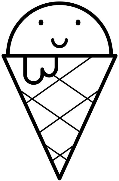 Digital stamp | | Page 6 Ice Cream Clipart, Clipart Black And White, Digital Stamps, Have A Great Day, Blackberry, Peace Symbol, Coloring Pages, Good Morning, Ice Cream