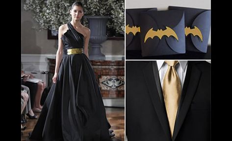 Wedding dress and invitations Batman Wedding Theme, Theme Dresses, Batman Wedding, Native American Wedding, Superhero Wedding, Batman Theme, Wedding Wows, Diy Wedding Inspiration, Wedding To Do List