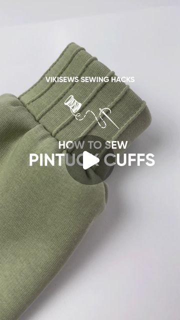 Elastic Cuff Sleeve, Sleeve Sewing Tutorial, Simple Hoodies, Hoodie Sewing Pattern, Cut Hoodie, Sewing Blouses, Mens Cuff, Hoodie Pattern, Sweatshirt Fabric