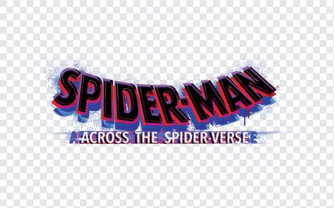 Spiderman across the spider verse logo Spiderman Text Logo, Spider Man Across The Spider Verse Logo, Spiderverse Logo, Spider Verse Logo, Spiderman Verse, Spiderman Png, Ben 10 Birthday Party, Spiderman Across The Spider Verse, Ghibli Characters