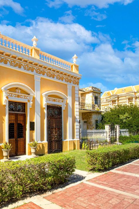 Unveil the charm of Merida with a leisurely walk down the iconic Paseo de Montejo! 🚶‍♂️ Our blog is your key to unlocking the city's treasures, from historic mansions to lively markets. Ready for an adventure? Dive into the richness of Merida! 👉🔗 #MeridaMagic #MeridaThingsToDo #MeridaAdventures Merida Mexico, Historic Mansion, Unusual Things, The Plaza, Travel Board, Day Trips, Fun Things To Do, Things To Do, Travel