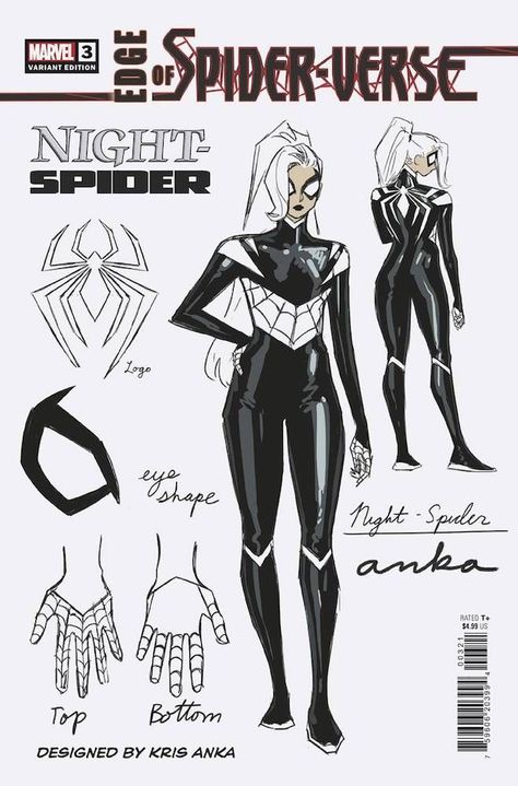 Night Spider, Spider Man India, Comic Script, Black Cat Marvel, Spider Art, Spiderman Artwork, Spider Girl, Marvel Spiderman Art, Spider Woman