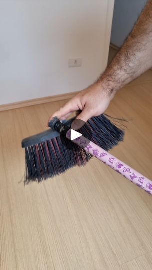 56K views · 1.1K reactions | Don't throw your broken broom away! Try this instead!! | Don't throw your broken broom away! Try this instead!! | By Bezerra good Tips | You're never going to throw away a broken broom again. Today I'm going to teach you an incredible hack to fix broken brooms. Try this and save your money. In this video not only you're going to learn how to fix the broom handle but also learn how to repair the base of the broken broom. And the best part is that it's very quick, easy and also cheap to make. So let's go shall we? Here my wife was cleaning the yard and ended up applying way too much forest. Breaking handle. However, as you can see, the broom is still new. So it's a ways to throw that away. So now I'm going to share a pretty simple hack to fix the broom when this Roomba Broomstick Diy, Broom Falling Meaning, Fur Remover Broom, Diy Moving Witch Broom, How To Clean Broom Bristles, Bedroom Planner, Jenny Brown, Sweep The Floor, Cleaning Videos